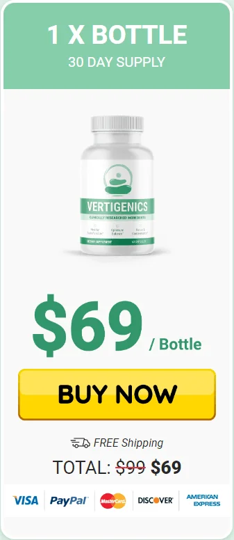 Vertigenics 1 Bottle