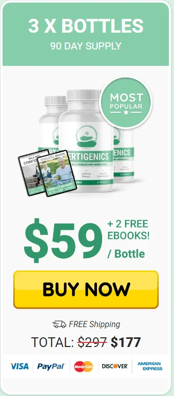 Vertigenics - 3 Bottle